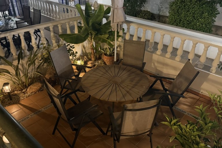 Spodní terasa - noc | CostaBlancaHoliday.eu - foto č. 26